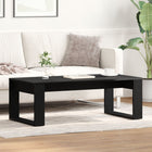 Salontafel 102x50x35 cm zwart eiken