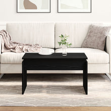 Salontafel Zwart Eiken 68X38X50 Cm Samengesteld Hout