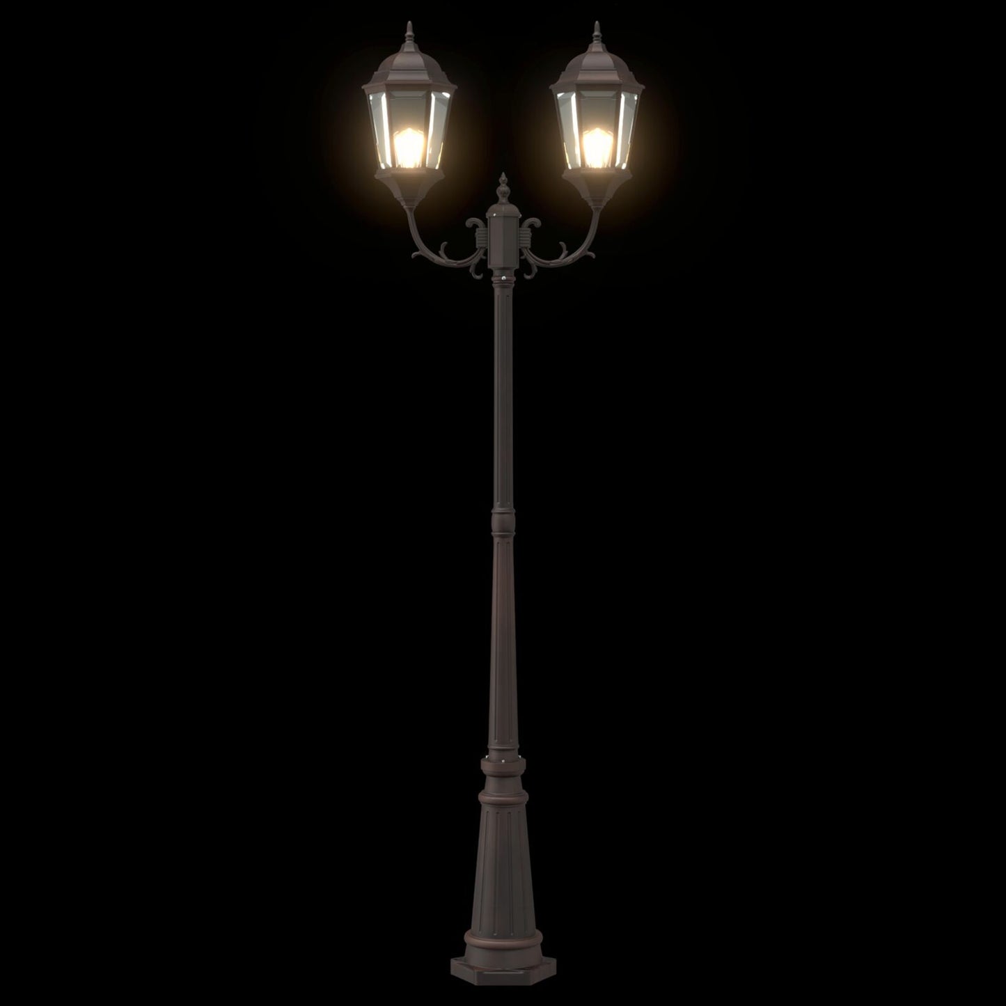 Tuinlicht Post Brons Aluminium 68 X 20 X 235 Cm Tuin Licht Post