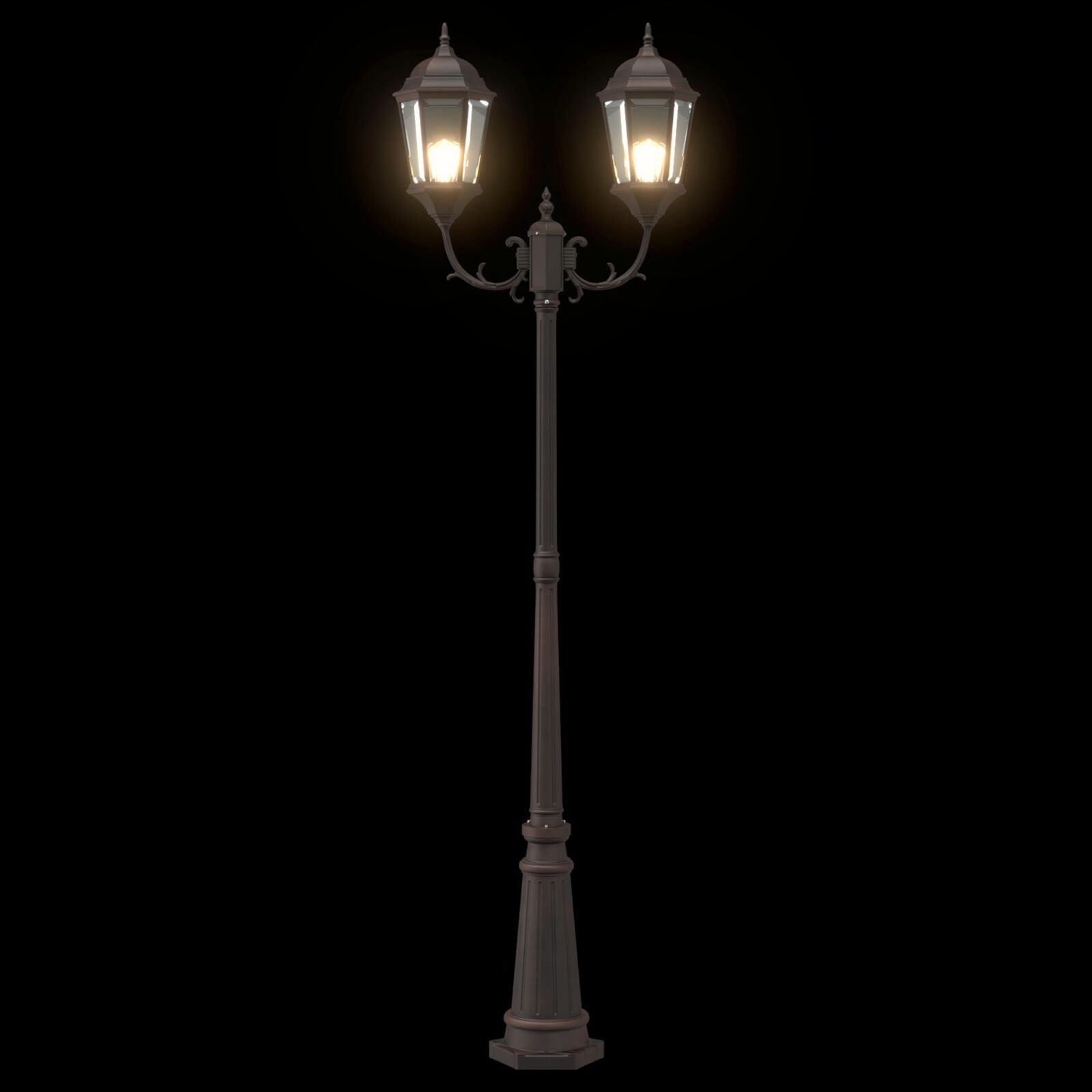 Tuinlicht Post Brons Aluminium 68 X 20 X 235 Cm Tuin Licht Post