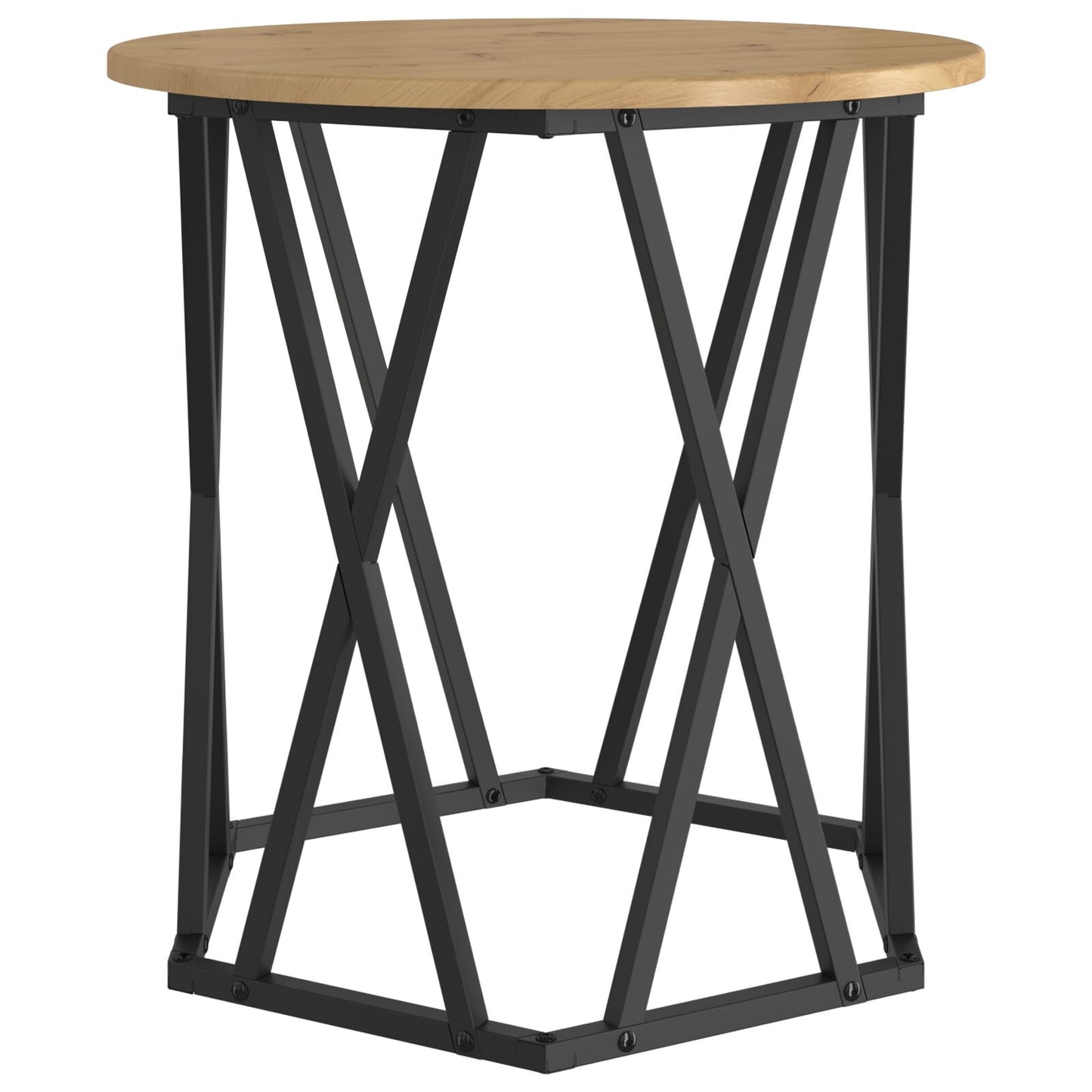 Bijzettafels 2 Stuks Hout Artisan eiken
