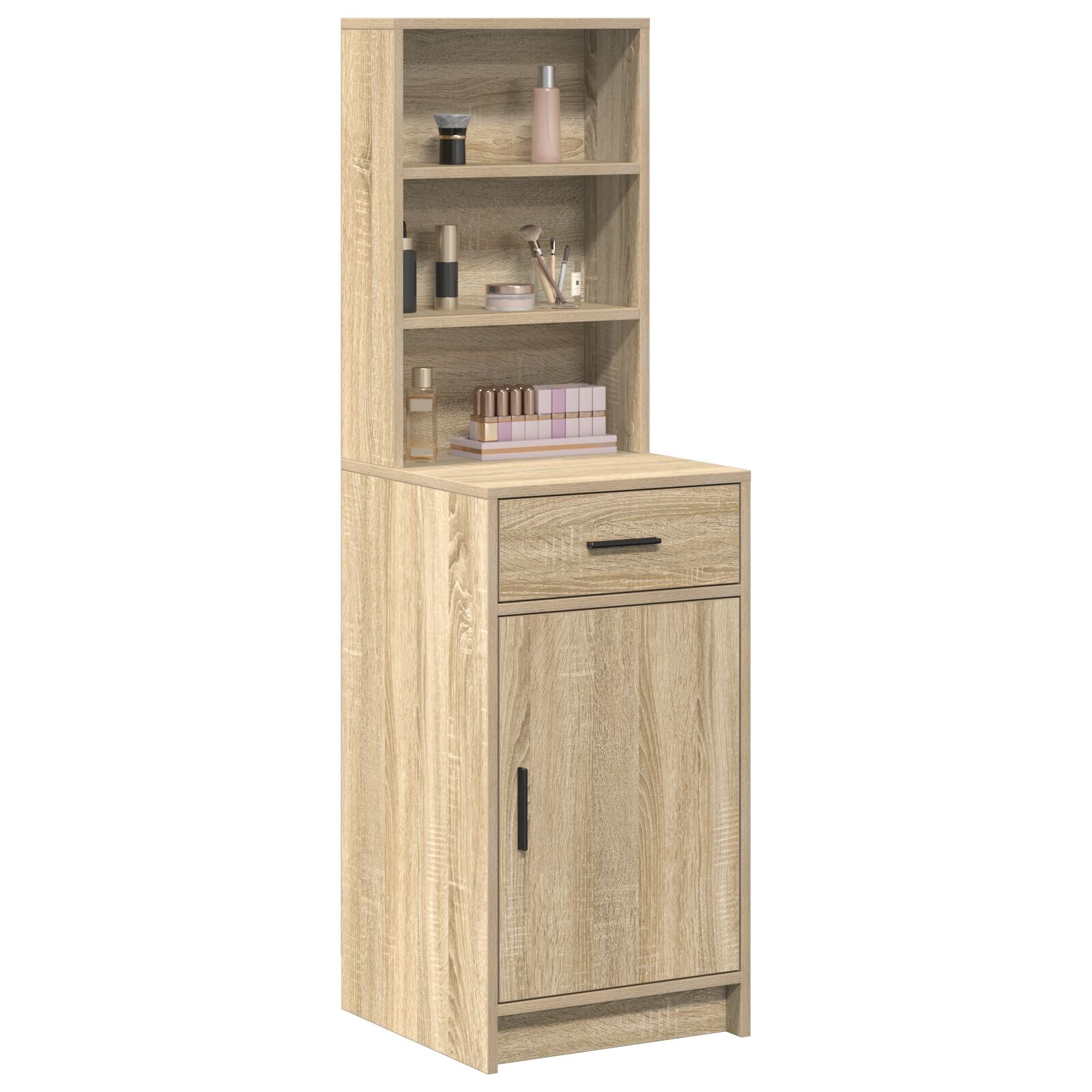 Hoge Kast 40X41X135 Cm Bewerkt Hout Sonoma eiken