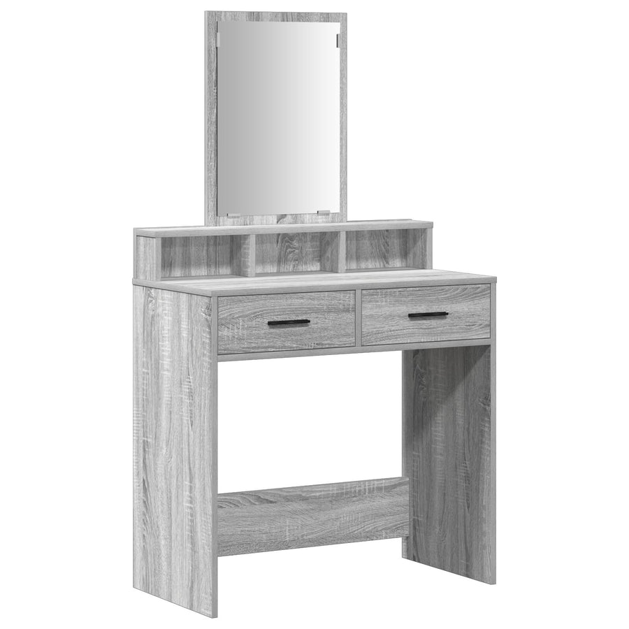 Kaptafel Met Lade Grijs Sonoma 79 x 41 x 140 cm Grijze sonoma