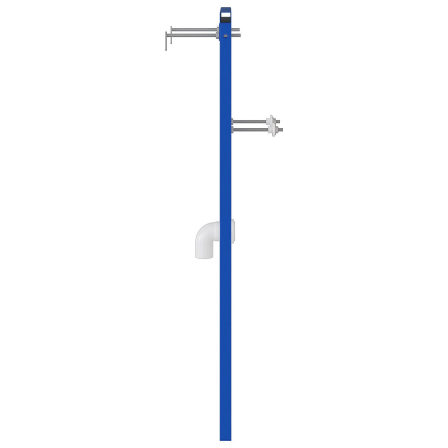 Badkamer Accessoire Bevestigingen Blauw Metaal 50 X 17.5 X 136 Cm voor wastafelsysteem
