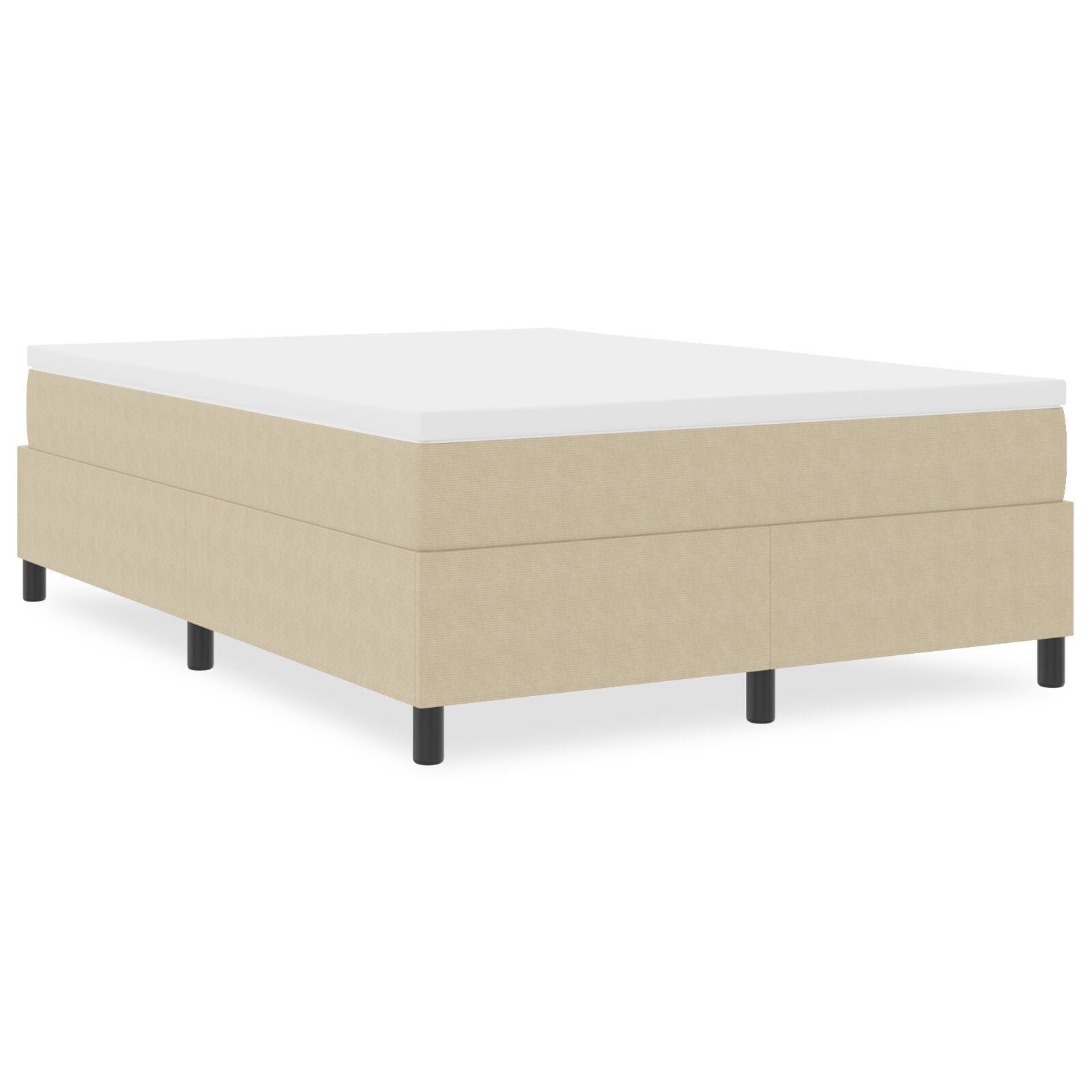 Boxspringbed Lichtgroen Grijs Corduroy Stof Lichtgroen-grijs 160 x 200 cm