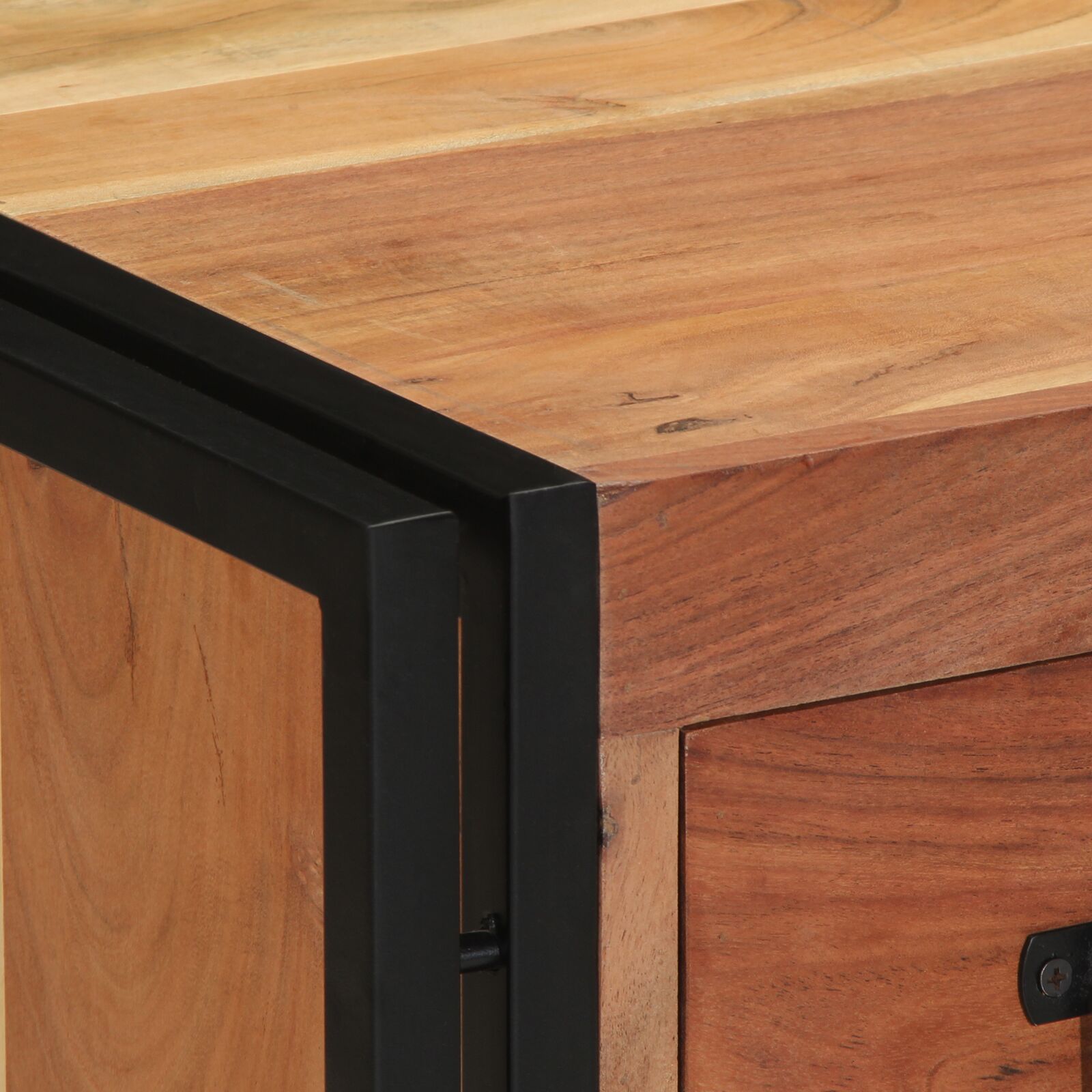 Nachtkastje 40 x 40 x 59 cm Massief acaciahout