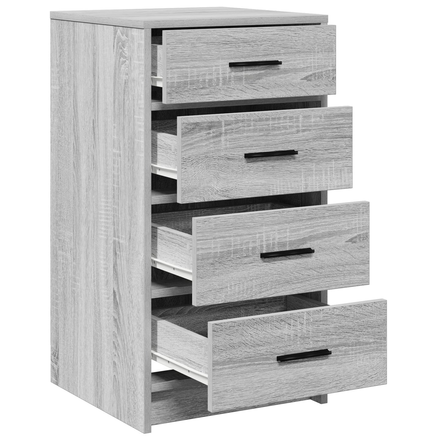 Sideboard 40X41X75 Cm Bewerkt Hout Grijs sonoma