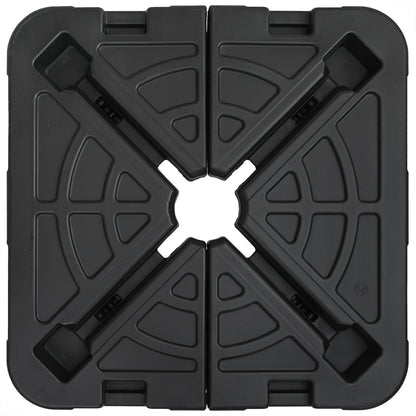 2-Piece Parasoldrager Set: 110Kg Zand Of 70Kg Water