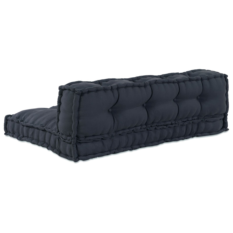 Pallet Sofa Kussen Met Rugleuning - Tafstof Anthraciet 2x kussen