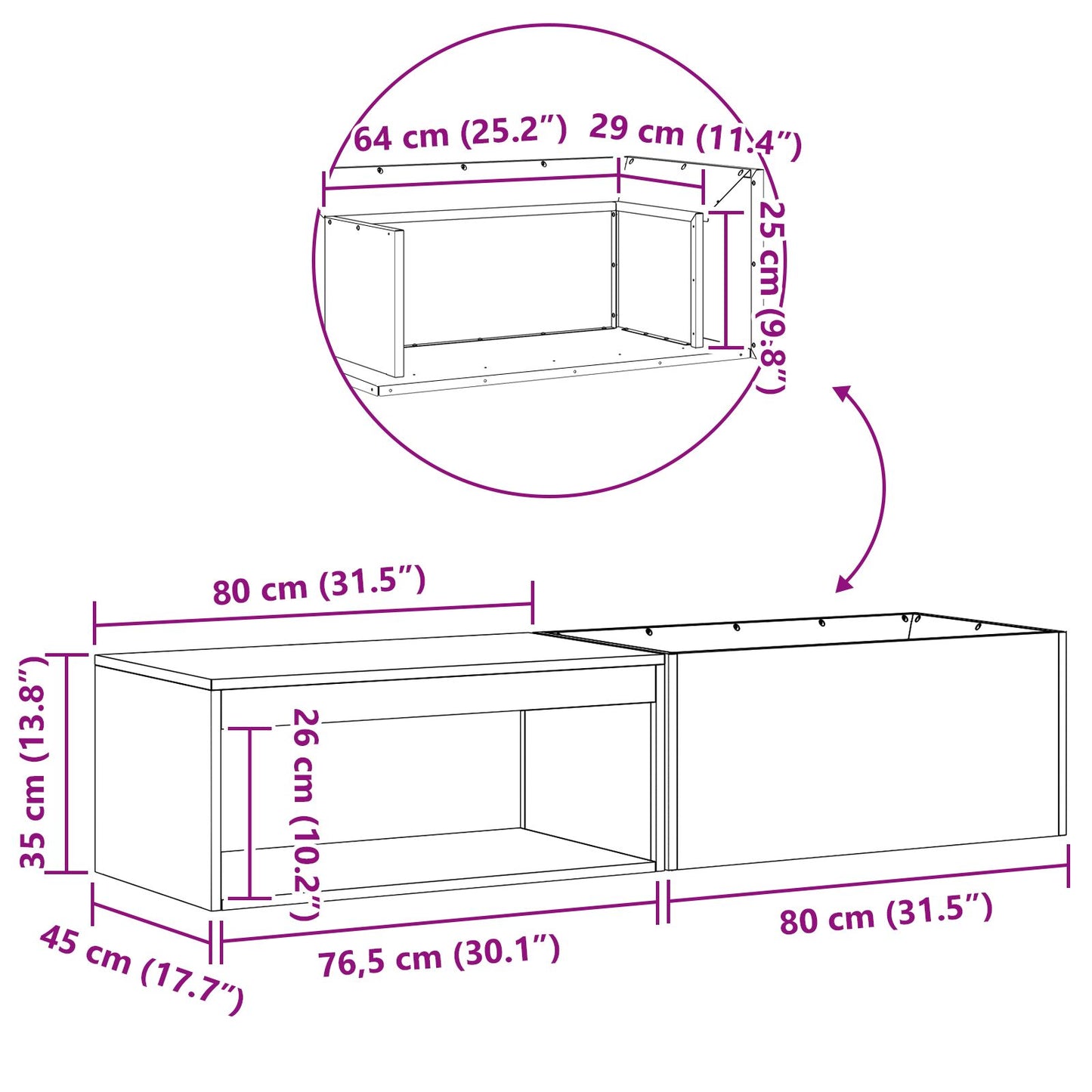 Vuurkorf Met Houtopslag Zwart 160X45X35 Cm Staal Koudgewalst staal/Zwart