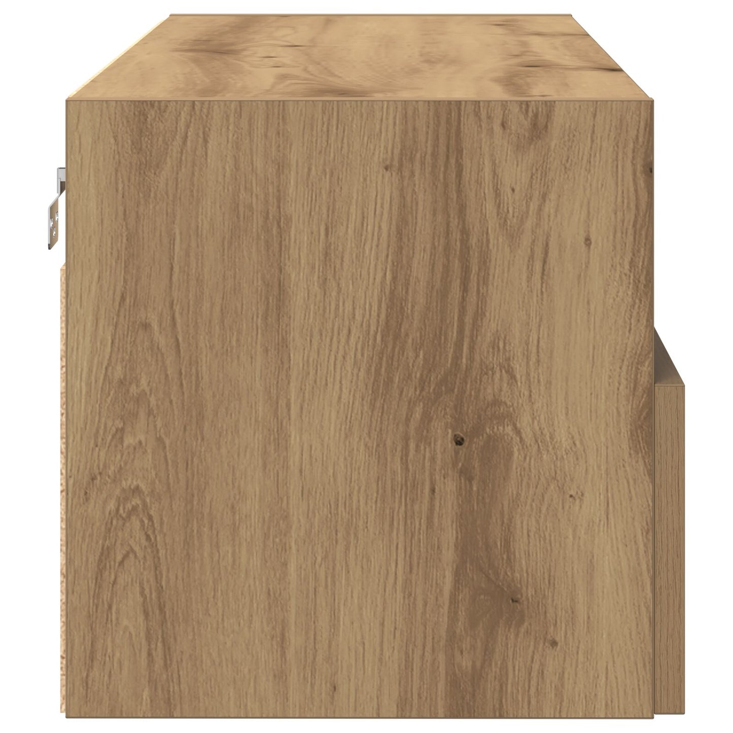 Tv Wandkast Bewerkt Hout 1 Artisan eiken