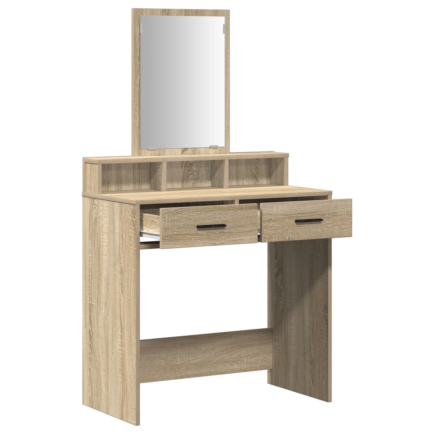Kaptafel Met Lades In 79 x 41 x 140 cm Sonoma eiken