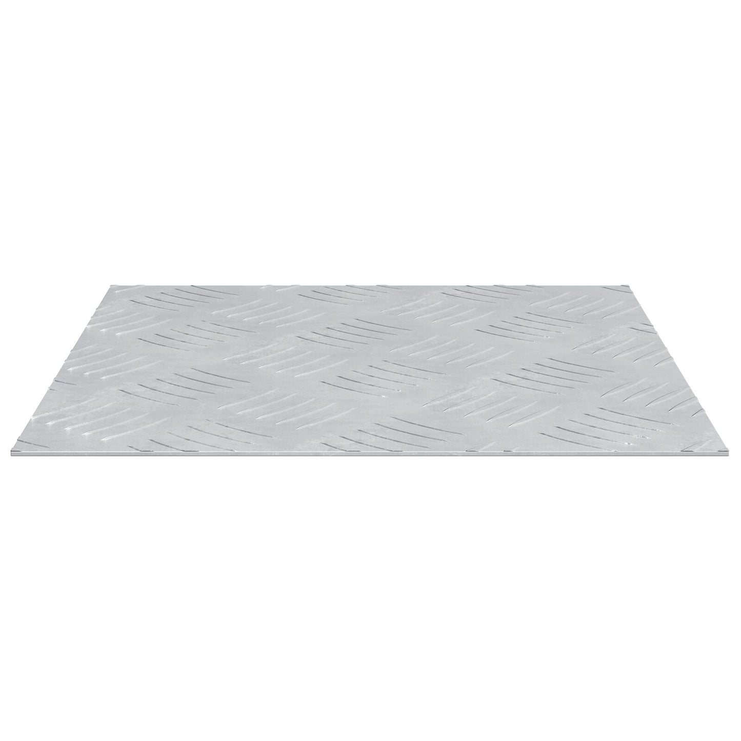 Aluminium Checker Platen 4 Stuks Anti-Slip 30X30 Cm 30 x 30 x 0.3 cm Vierkant