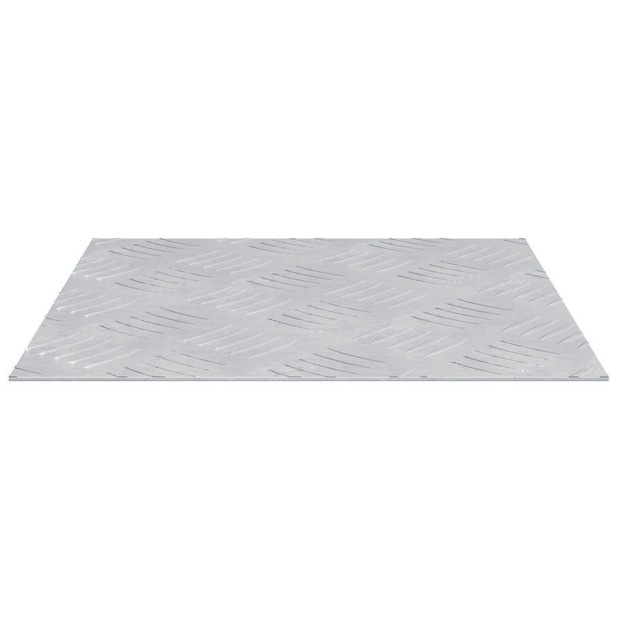 Aluminium Checker Platen 4 Stuks Anti-Slip 30X30 Cm 30 x 30 x 0.3 cm Vierkant