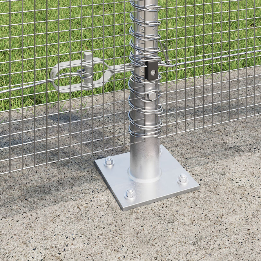 Gelaste Draadhek Met 13 Flanged Posts 1.2X25 M Gegalvaniseerd Staal Gegalvaniseerd Staal