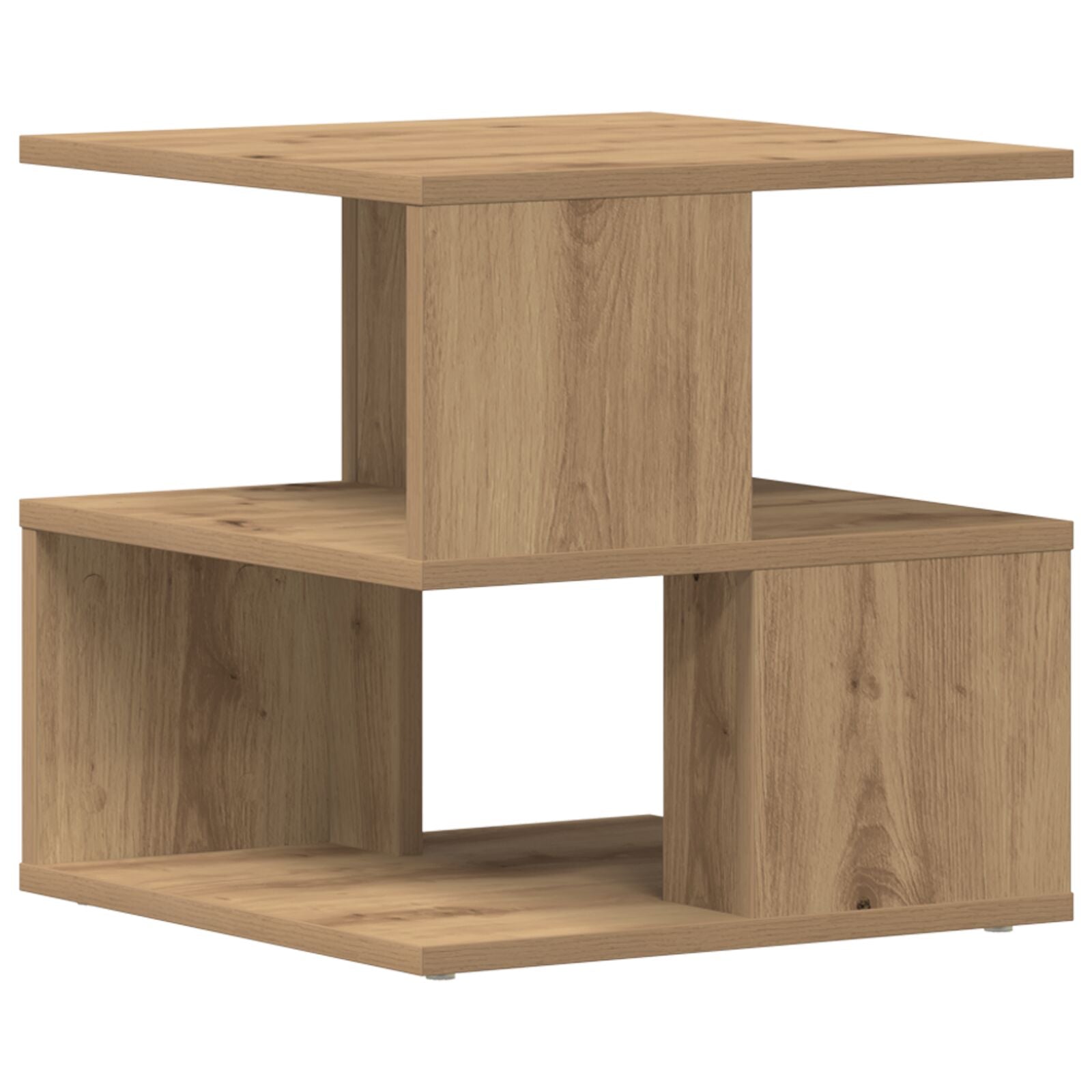 Bijzettafel Artisan Eiken 40X40X40 Cm Gefabriceerd Hout