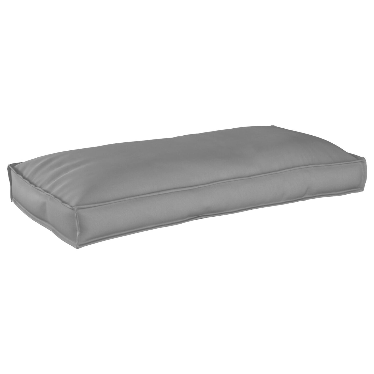 Pallet Kussen Voor Zit/Rugsteun Grijs 120X60X12 Cm Oxford Stof