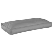 Cushion Grey 120 x 60 x 12 cm Oxford Fabric