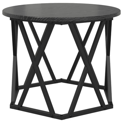 Bijzettafels In Een Set Van 3 - Fineer Zwart eiken
