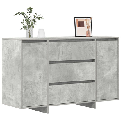 Zijtafel Betonnen Grijs Geëngineerd Hout Zijtafel Rechthoekig