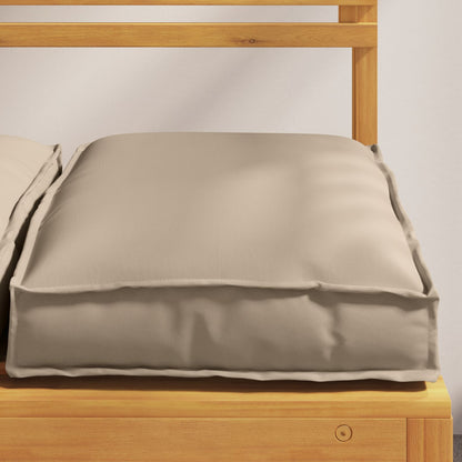 Palletkussens Voor Zitplaatsen 6 Stuks 40X40X8 Cm Oxford Stof Taupe