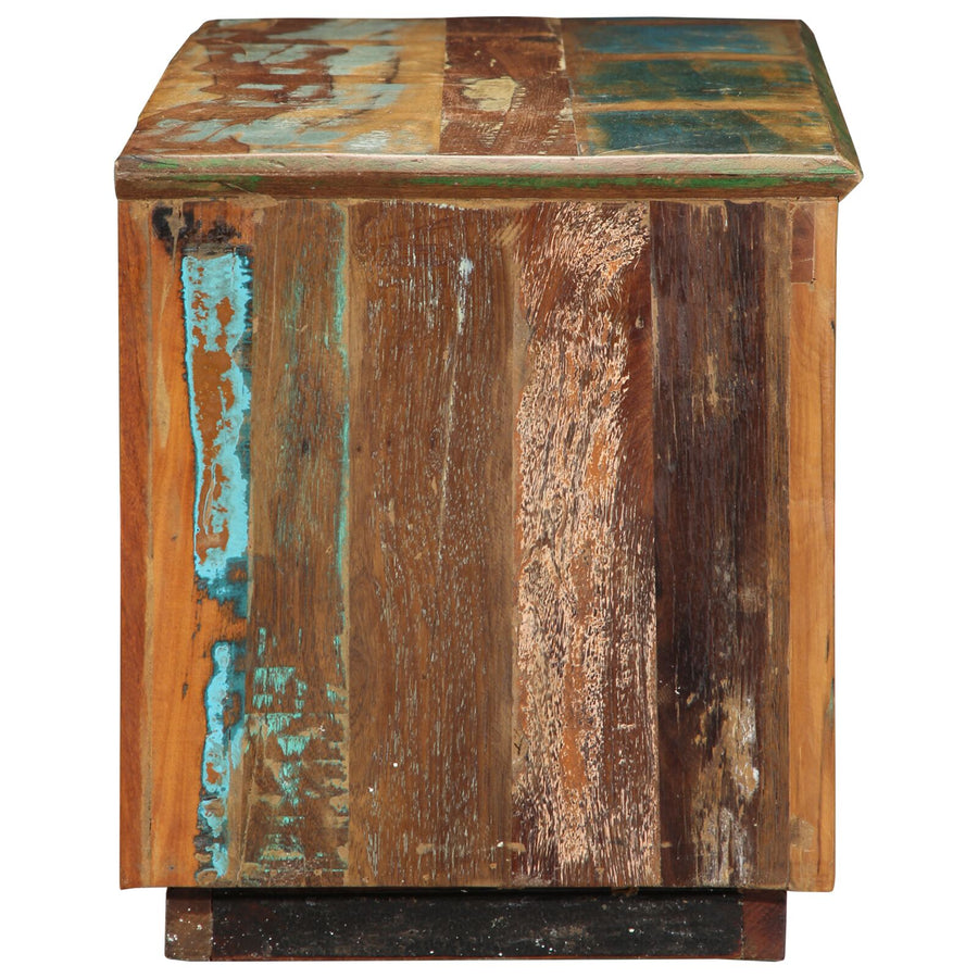 Schoenbank 110X35X40 Cm Massief Hout Gerecycled
