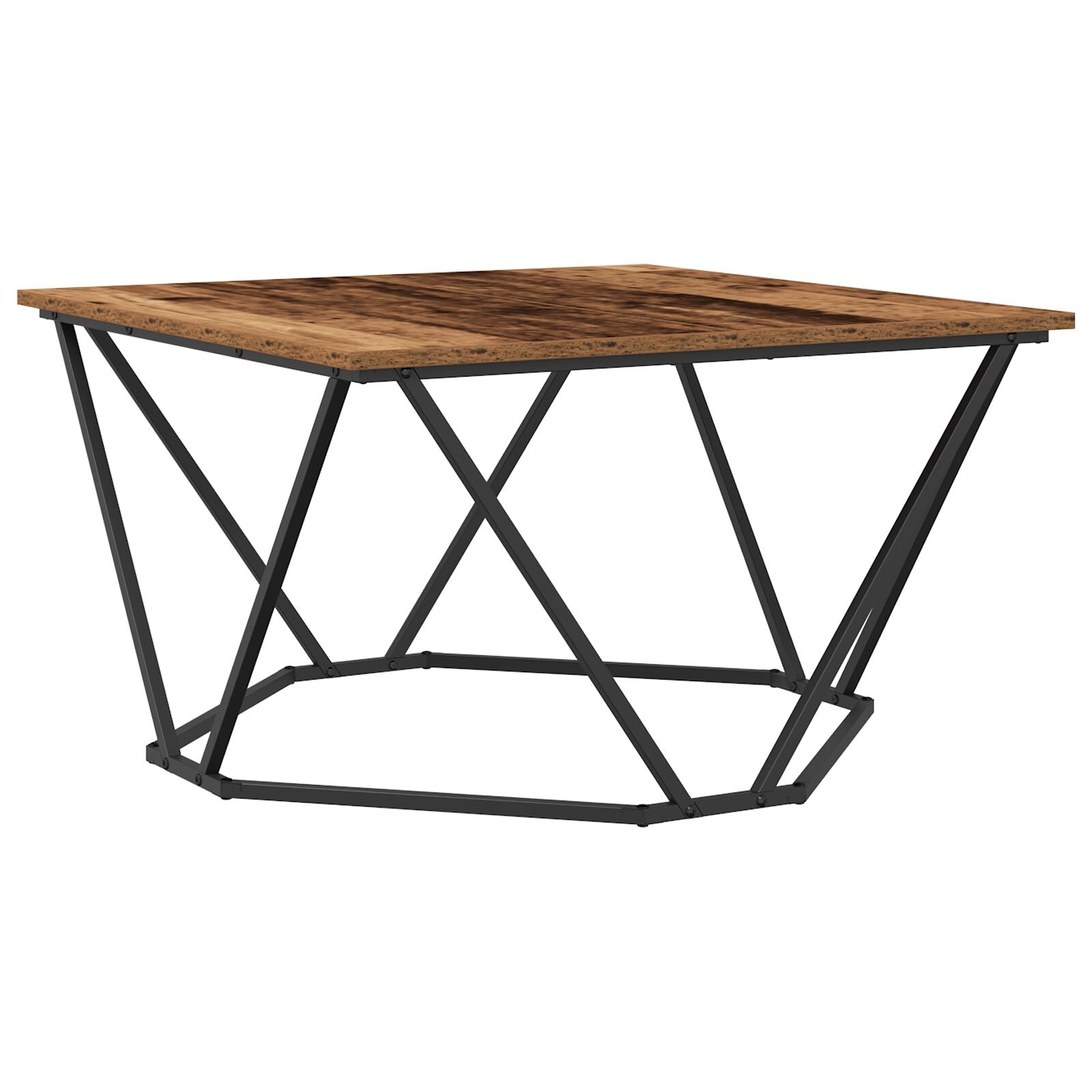 Salontafel Massief Gerecycled Hout Medium Oud hout