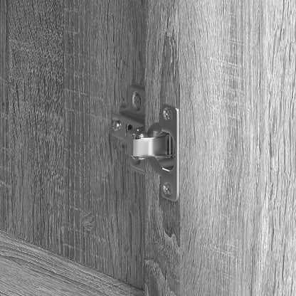 Dressoir Grijs Sonoma Gefabriceerd Hout Dressoir Rechthoekig