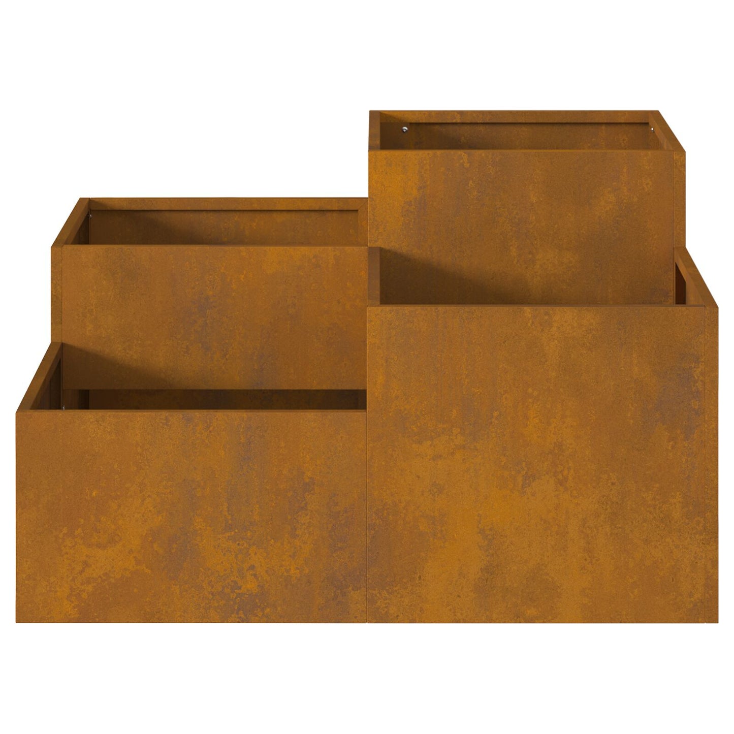 Tuin Planter Weerbestendig staal 80 x 80 x 48 cm
