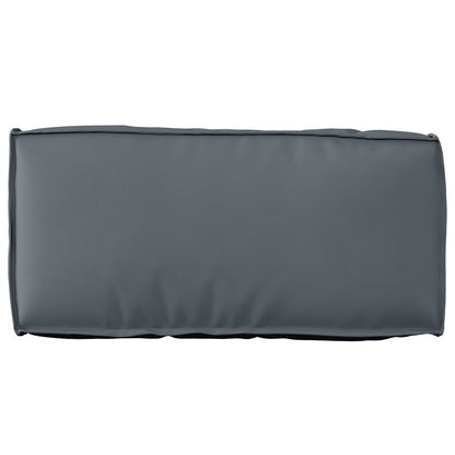 Pallet Kussen Voor Rugsteun 80X40X12 Cm Oxford Stof Anthraciet