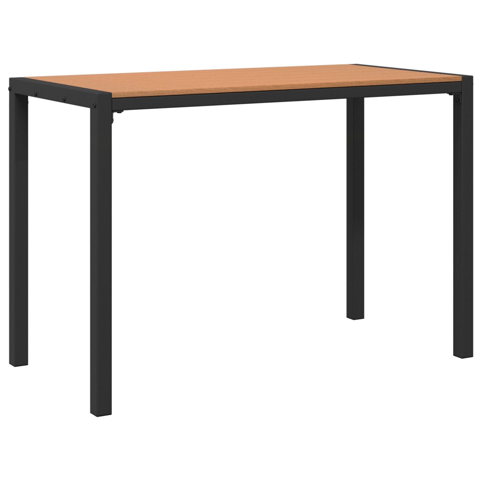 3 Delige Tuin Eetset Van Staal En Wpc Bruin