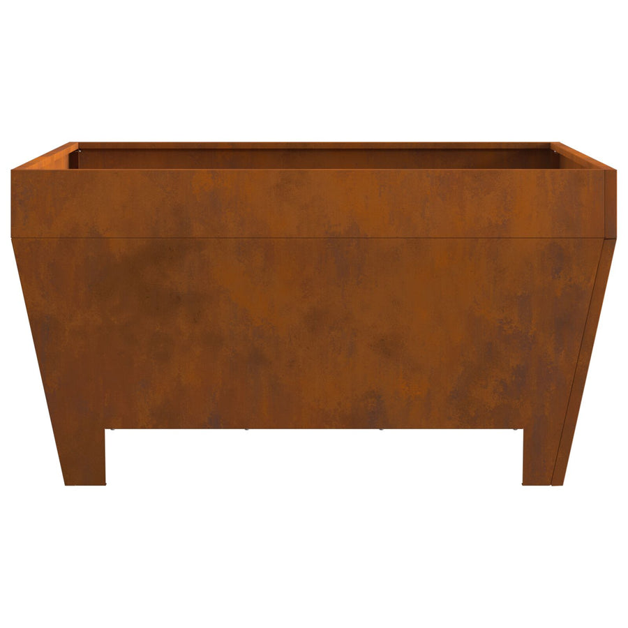 Vuurkorf Corten Staal Staal Duurzaam 80 x 80 x 43 cm Verweerd staal/Bruin