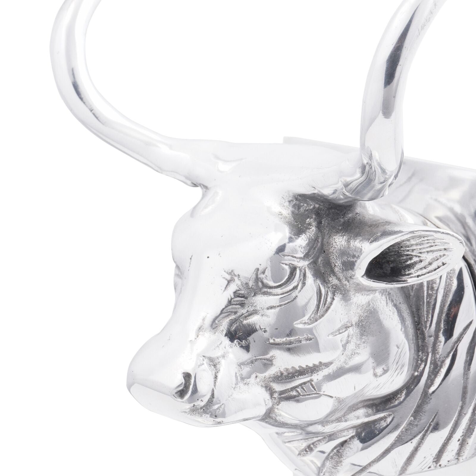 Boekensteunen 2 Stuks Zilver 17X15X27 Cm Aluminium Bull Stier