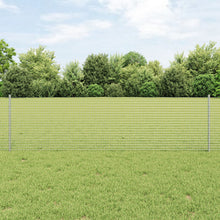 Gegalvaniseerde Draad Omheining Met 5 U-Posts Zilver 0.6X10 M Staal