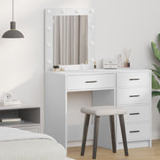 Console table with drawer White 50 x 41 x 135 cm Engineered wood