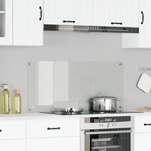 Keuken Achterwand 110X50X0,6 Cm Gelaagd Glas Transparant 110 x 50 cm