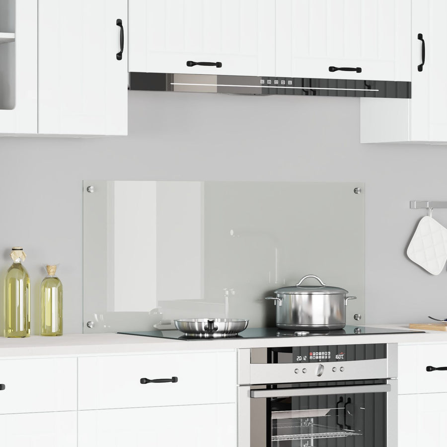 Keuken Achterwand 110X50X0,6 Cm Gelaagd Glas Transparant 110 x 50 cm
