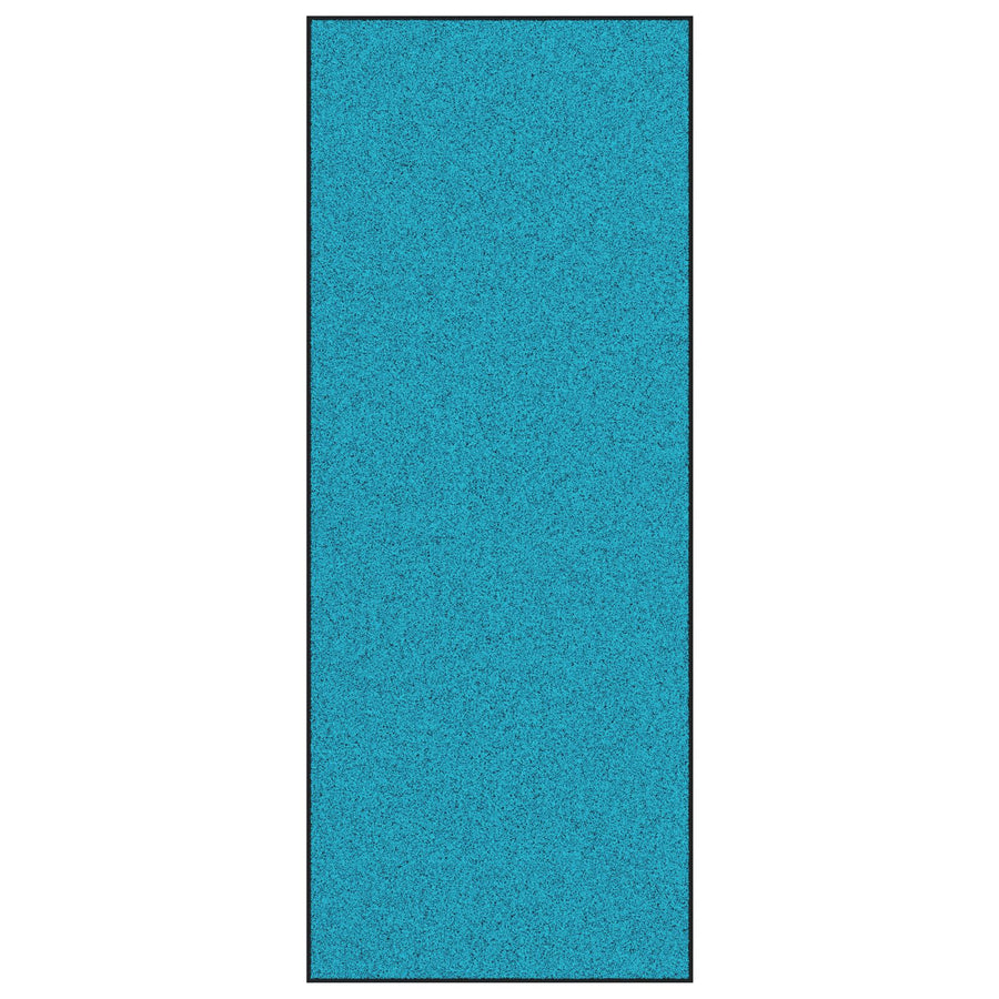 Deurmat Wasbaar Cyan 120X300 Cm