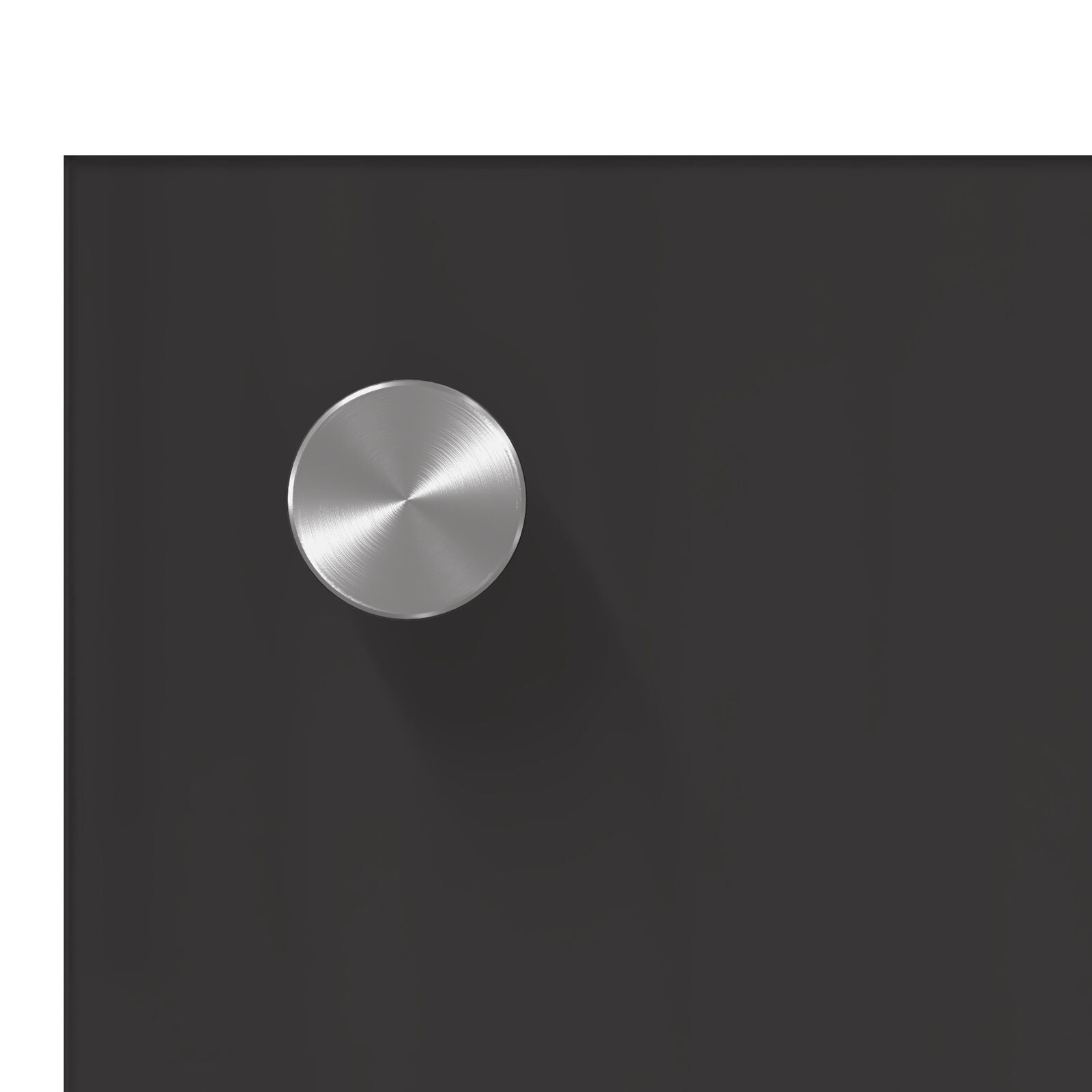 Keuken Achterwand 90X40X0,6 Cm Gehard Glas Donkergrijs 90 x 40 cm