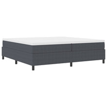 Boxspringbed Corduroy Stof Donkergrijs 200 x 200 cm