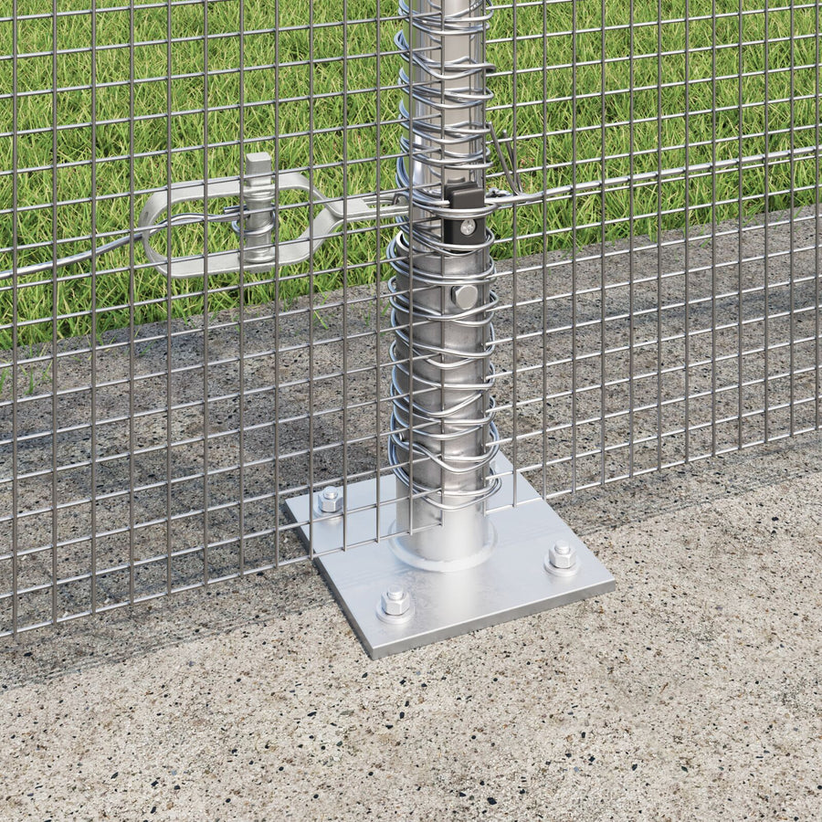 Gelast Draadhek Met 13 Flanged Posts 1,6X25 M Gegalvaniseerd Staal Gegalvaniseerd Staal