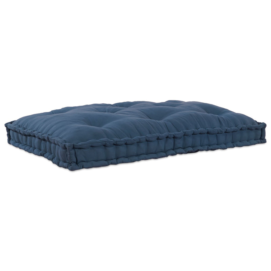 Pallet Sofa Kussen Blauw Stof Indigo Enkel kussen