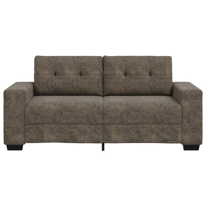 Loveseat Sofa Kunstleer Bruin 140 cm 140 cm
