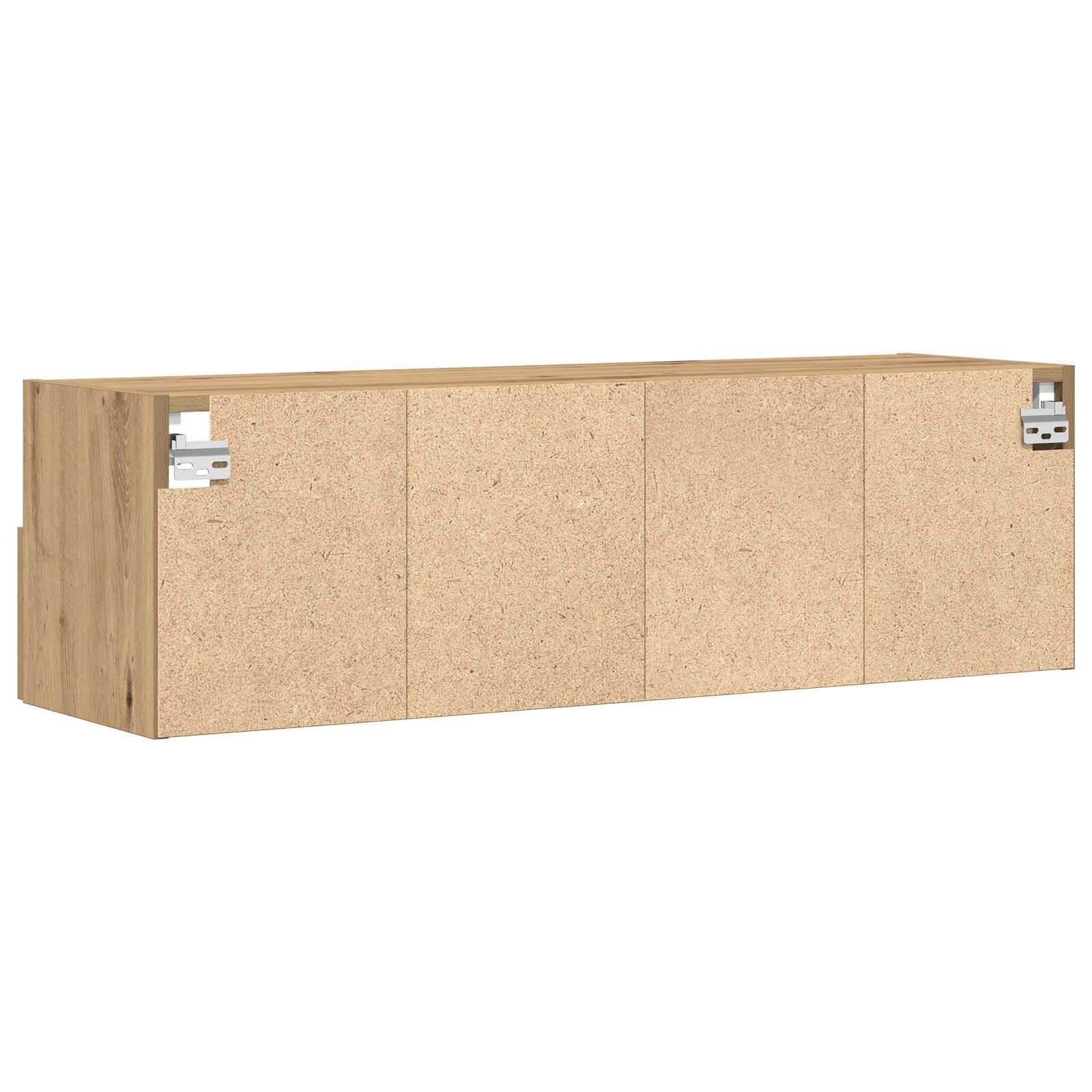 Tv Wandkast Bewerkt Hout 1 Artisan eiken