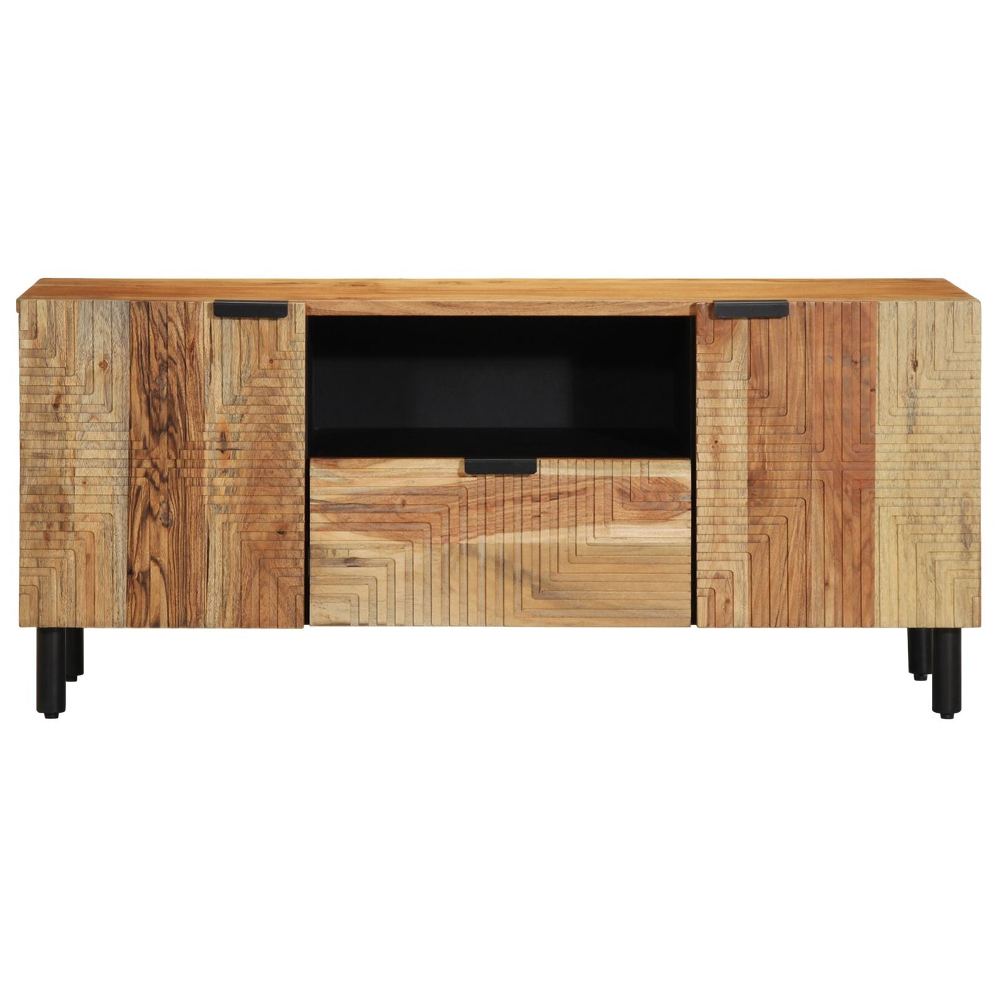 Tv Kast 105X33,5X46 Cm Massief acaciahout