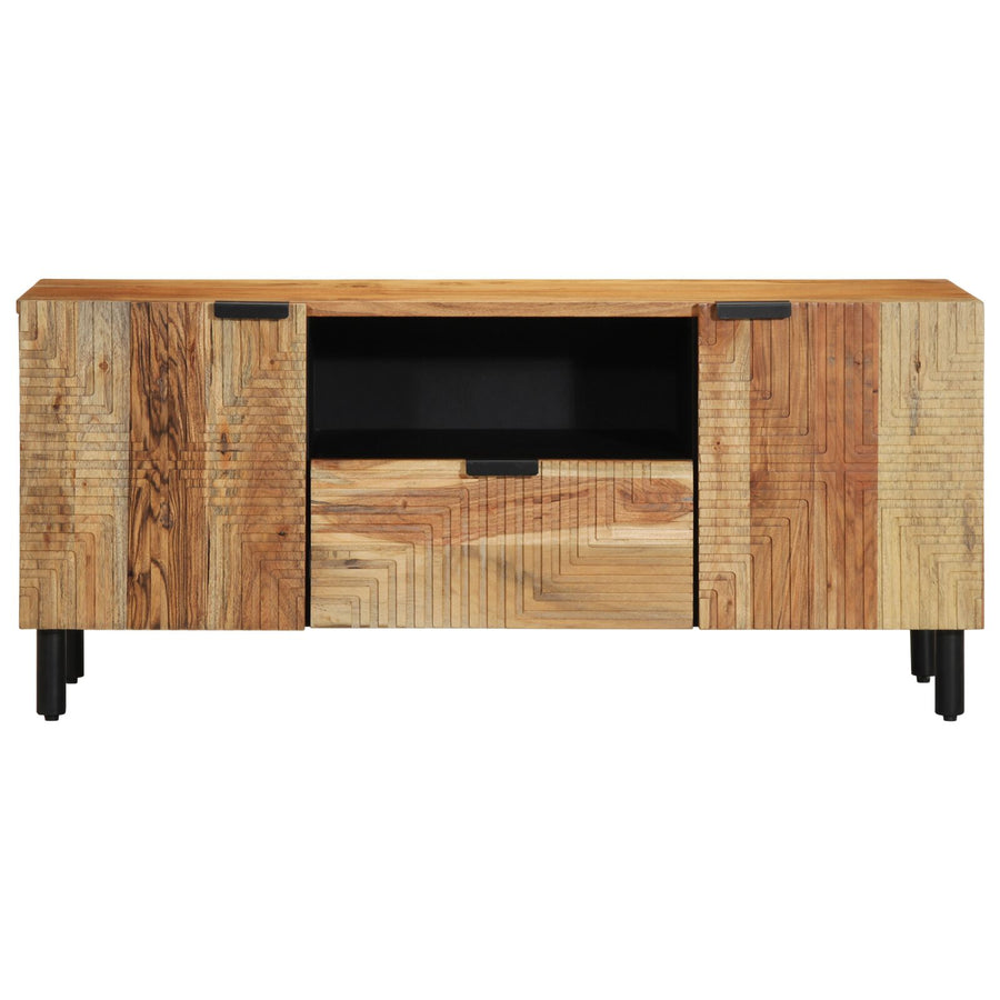 Tv Kast 105X33,5X46 Cm Massief acaciahout