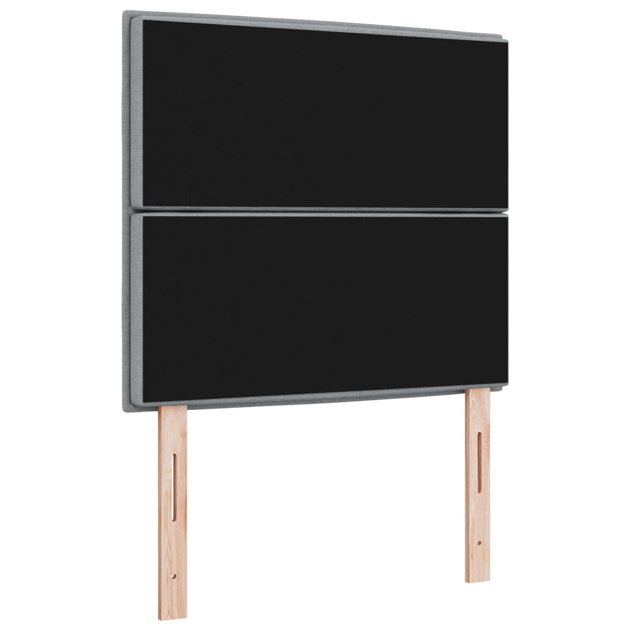 Hoofdbord Stof Gestoffeerd Hoofdbord Lichtgrijs 80 cm Hoog hoofdbord