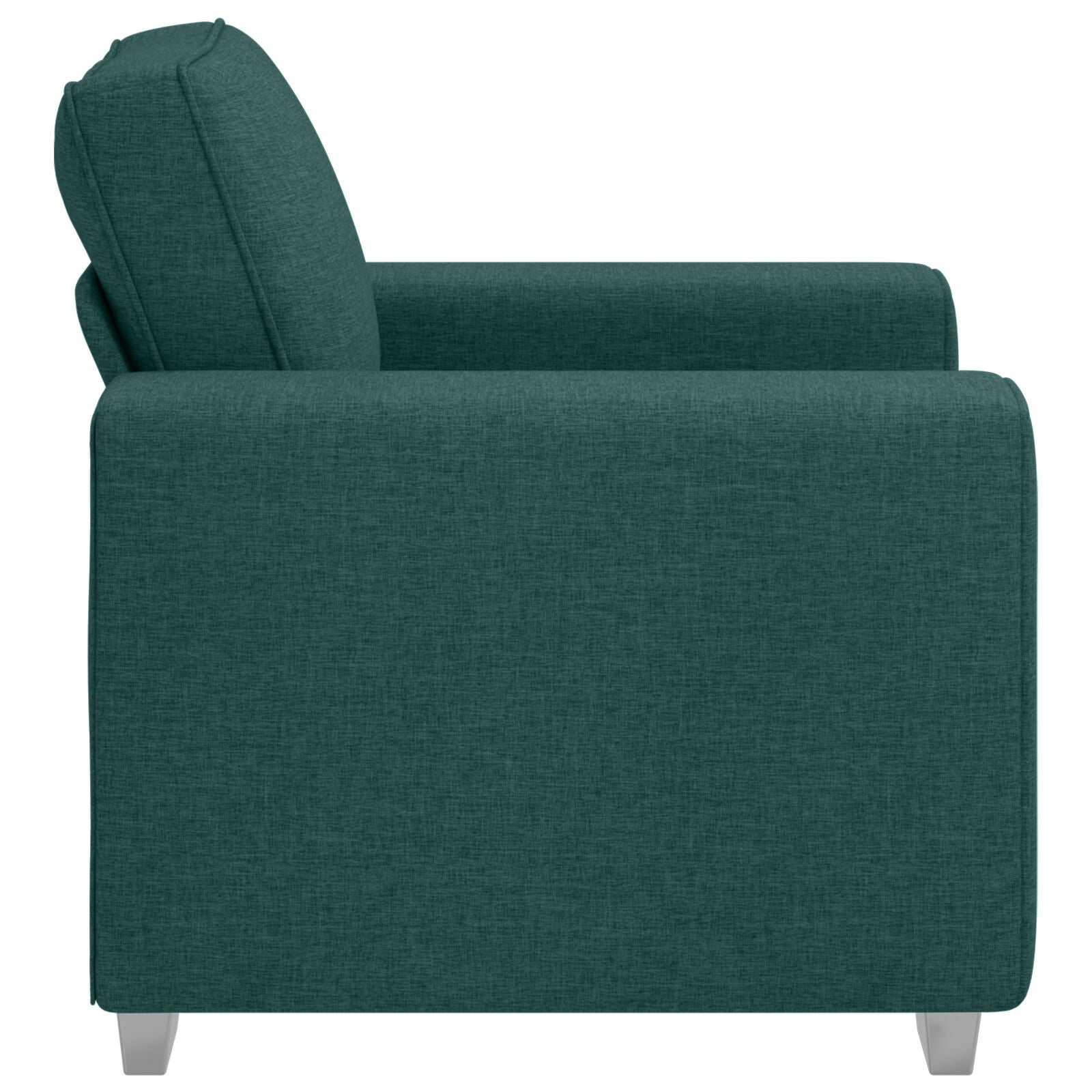 Fauteuil Stof Donkergroen 59 cm