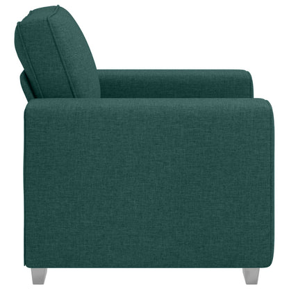 Fauteuil Stof Donkergroen 59 cm