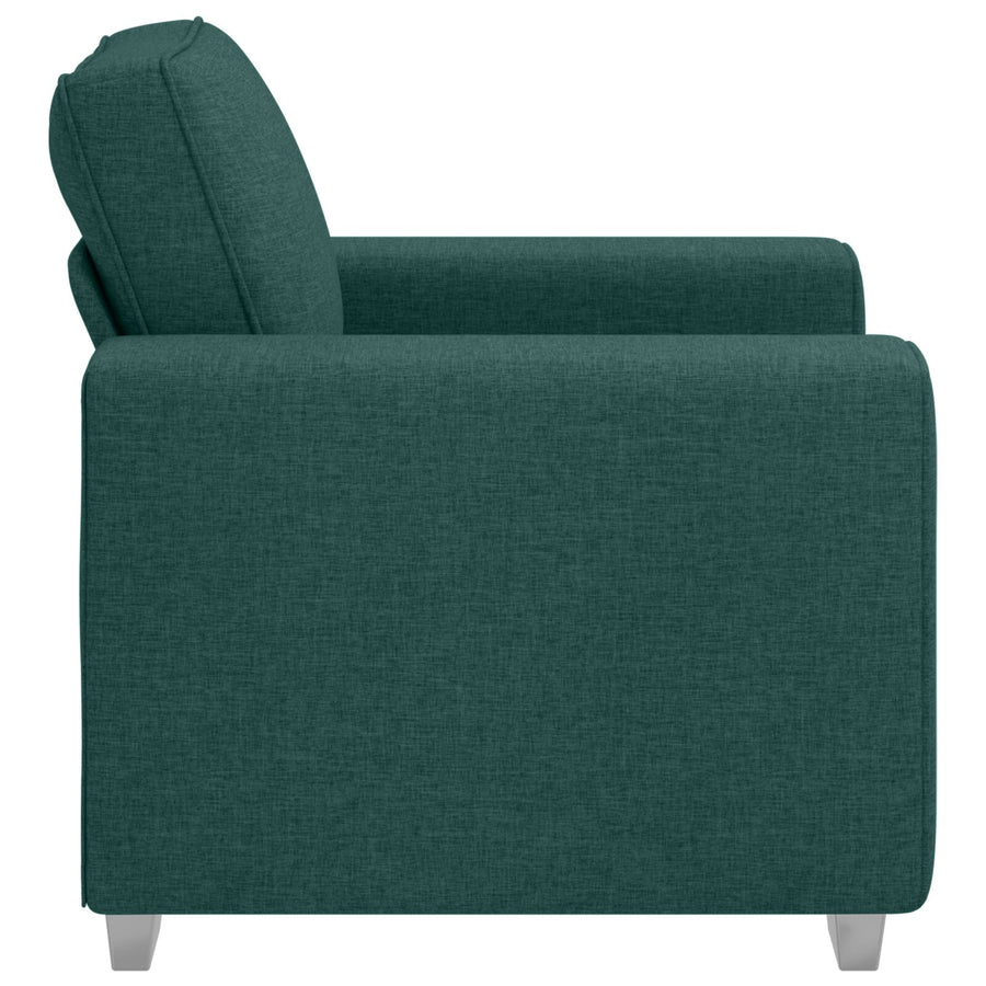 Fauteuil Stof Donkergroen 59 cm